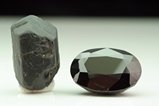 Serendibite cut & doubly terminated Crystal 