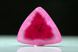 Top Hot Pink Mushroom Tourmaline Slice 