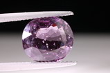 Violet Spinel Burma oval-cut 5.7 cts.