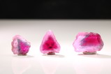 Schöne pinkfarbene Pilz -Turmalin Querschnitte
