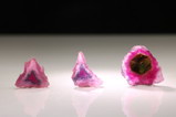 Fine Pink Mushroom Tourmaline Crystal Slices