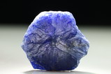 Deep blue Trapiche Sapphire Crystal 