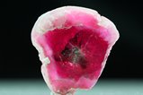 Hot pink Tourmaline Slice