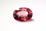 Violet -red, slightly Pink Spinel Cut  2.4 cts.