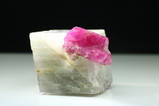 Top fine Ruby Crystal on Calcite Mogok