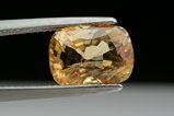 Cut yellow Danburite