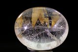 Topaz Cabochon with Inclusions