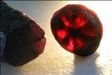 Two Mong Hsu Trapiche Ruby Crystals