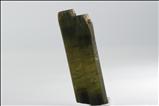 Rare Prismatic Green Twinned 電気石 (Tourmaline)