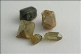 5 ジルコン (Zircon) 結晶  (Crystals)