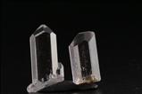 2 Fine ゴッシェナイト (Goshenite) 結晶  (Crystals)