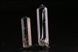 2 Fine ゴッシェナイト (Goshenite) 結晶  (Crystals)