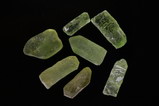 10 Peridot Kristalle aus Myanmar