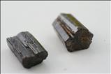 Two Single ペイン石 (Painite) 結晶  (Crystals)