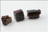 Three Single Painite Crystals