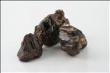 Three Single ペイン石 (Painite) 結晶  (Crystals)