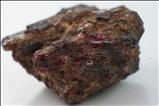 Rare Ruby on Painite Crystals