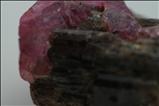Rare Ruby on Painite Crystals