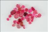 34 pcs Fine Pink / Red Terminated Spinel Lot