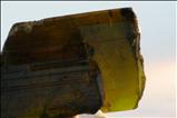 Thin Epidote Twin Crystal