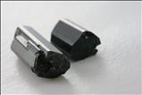 6 Schorl crystals partly terminated, fine luster