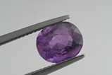 Amethyst oval Cut