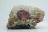 Mushroom Tourmaline on Quartz