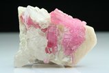 Pink Tourmaline Crystals in Matrix