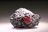 Rare Paragenesis of Ilmenite / Geikielite with Spinel