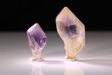 2 Amethyst Sceptre Quartz Mogok