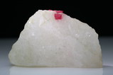 2 Spinel Crystal in Calcite
