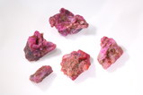 Nice colored unheated Mon Hsu Ruby Crystals