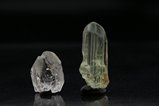 Two Gemmy Chrysoberyl Crystals