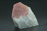 Großer Rubin Kristall in Kalzit