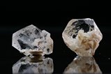 Two Goshenite Crystals