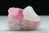 Pink Tourmaline Crystals in Matrix