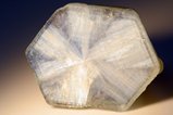 Top Pyramidaler Trapiche Saphir Kristall 
