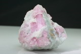 Fine Pink Tourmaline Crystal on bluish Albite