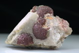 Mushroom Tourmaline Crystals on Feldspar