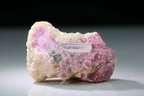 Rare Hambergite Crystal on Mushroom Tourmaline 