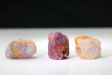 Barrel-shaped Ruby & Sapphire Crystals Mogok