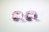 2 pcs. Pink Scapolite oval Cut Burma