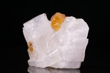 Chondrodite Crystals in Calcite