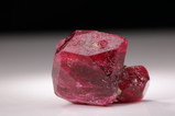 Exquisite ruby-colored Spinel Crystal 