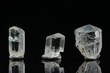 3 Terminated Phenakite Crystals 