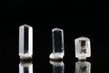 3 gemmy  Phenakite  Crystals 