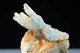 Seltener garbenförmiger Aquamarine Crystal 