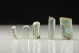 5 Aquamarine Crystals Kayah State