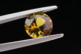 Brilliant Cut yellow Chrysoberyl 