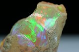Opal with fine play of color